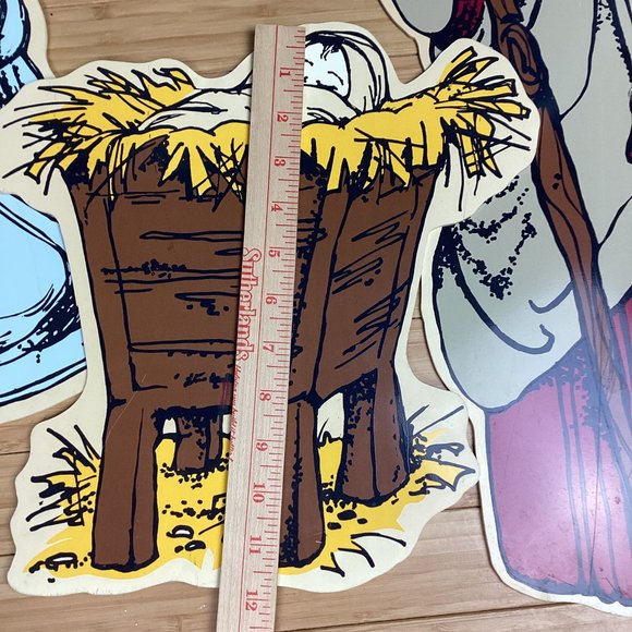 Vintage Nativity Scene Yard Decorations - Picture 7 of 7